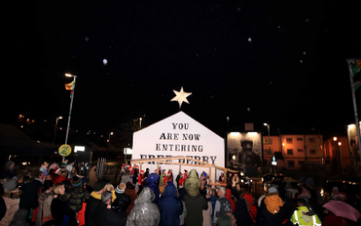 A Bogside Nativity with Longtower Youth Club and Pilots Row